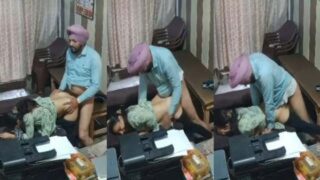Punjabi Office Girl Fucking With Boss – Desi Sex Video HD